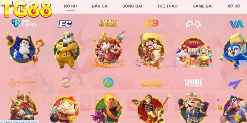 Giới thiệu TG88 - Các sản phẩm được yêu thích nhất